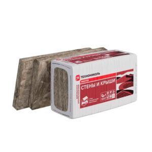 Плита минераловатная ТЕХНОНИКОЛЬ 34 PN Стены и крыши, 1000x610x50 мм